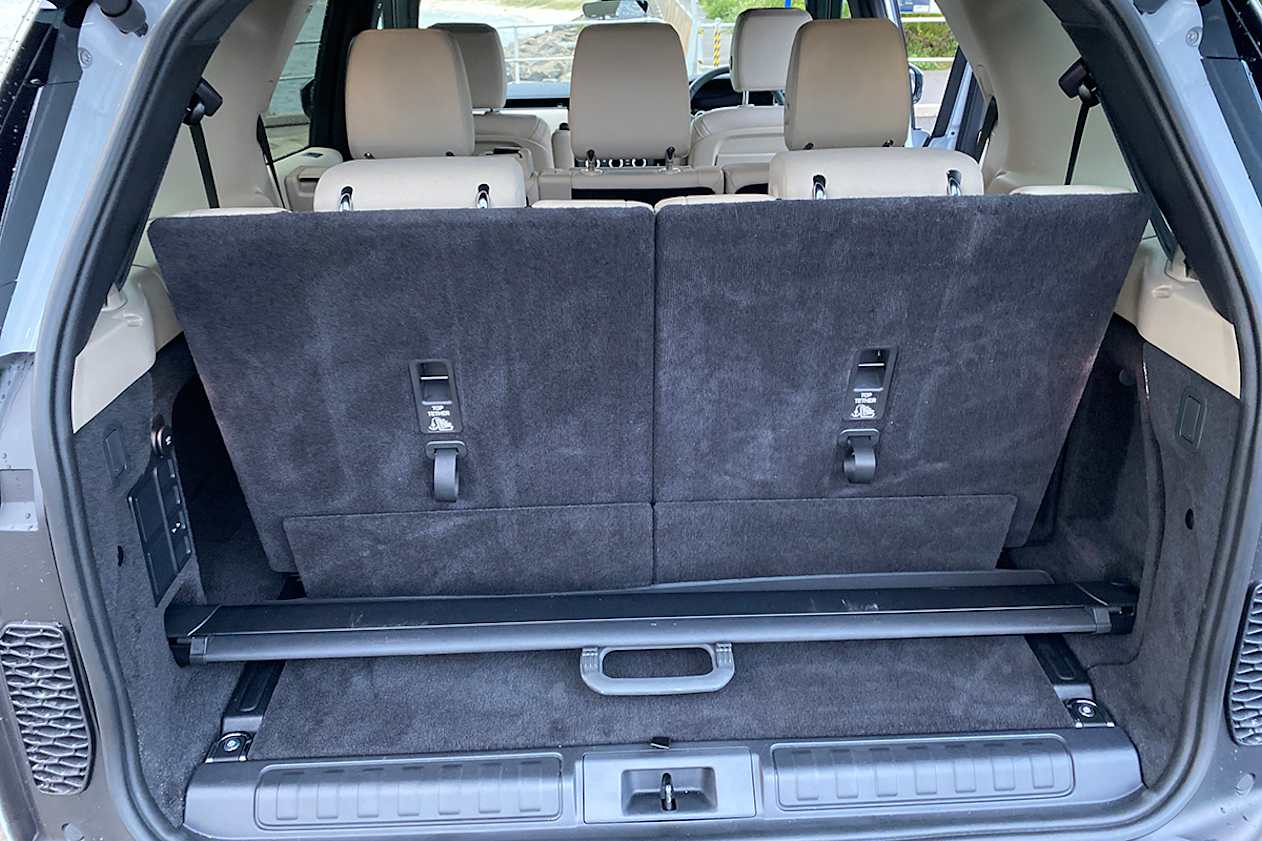 Land Rover Discovery 2020 boot space